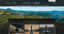 Desktop Screenshot of castelldencus.com
